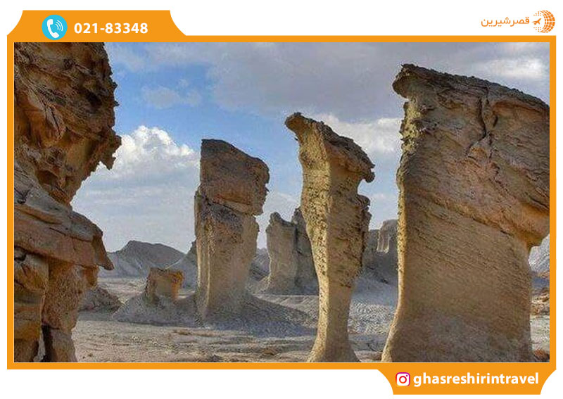 منطقه بیابانی سایه خوش در استان هرمزگان