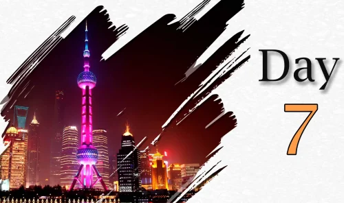 بازدید از برج تلویزیونی در تور چین