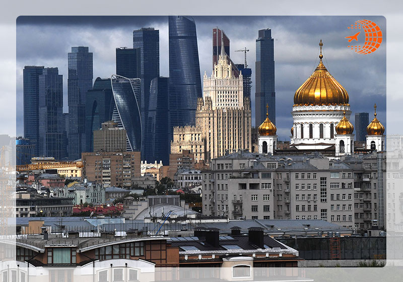 مقایسه بافت شهری مسکو و سنت پترزبورگ