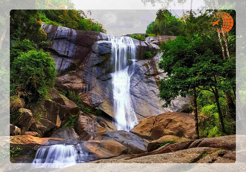 آبشارهای تلگا توجو ( Telaga Tujuh Waterfalls )