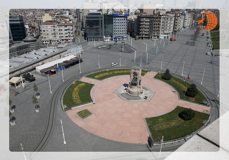 میدان تکسیم و خیابان استقلال