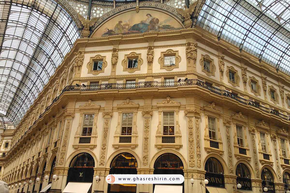 گالریا ویتوریو امانوئل دوم (Galleria Vittorio Emanuele II)